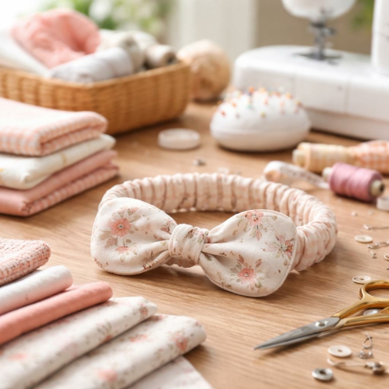 Tuto bandeau bébé — DIY couture pas à pas : facile, chic et sécurisé